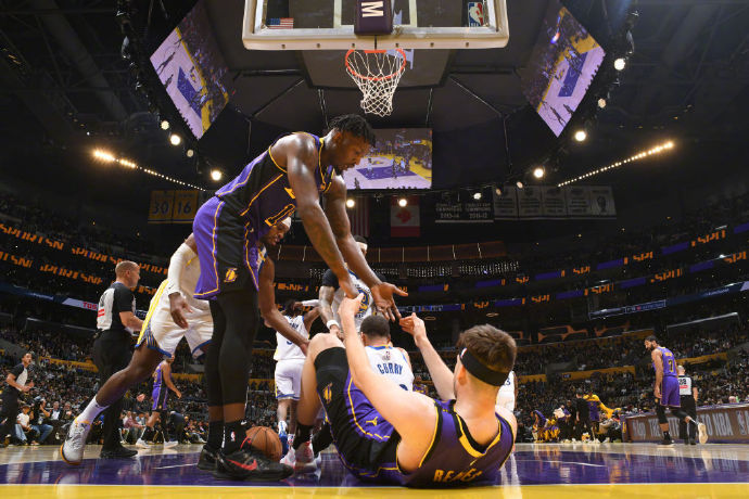 NBA常規賽規則:勇士vs湖人第2節錄像直播回放