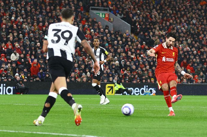 英超，利物浦主場2比0戰勝紐卡斯爾聯 直播錄像集錦